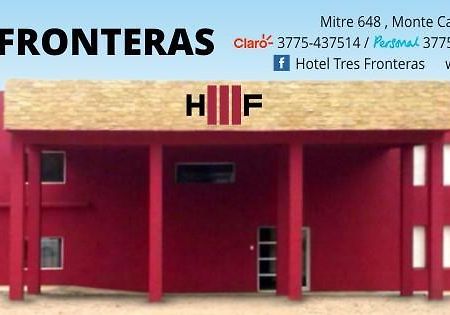 Hotel Tres Fronteras Monte Caseros Eksteriør billede